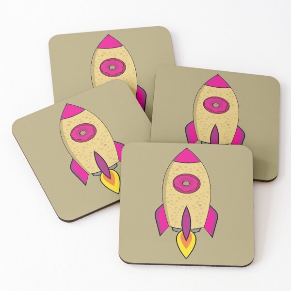 Item preview, Rocket ship donut designed and sold by Donutlovers.