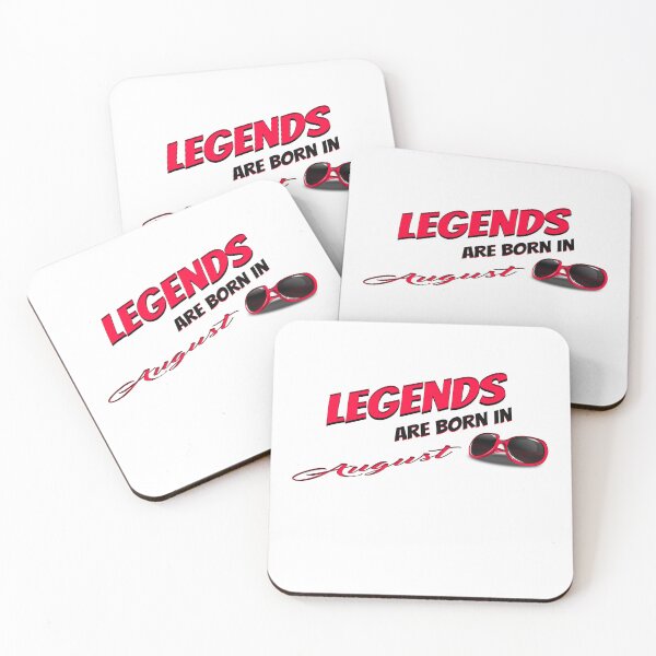 Item preview, Legends Are Born In August Tee, For all those Born in August designed and sold by hossam ayed.