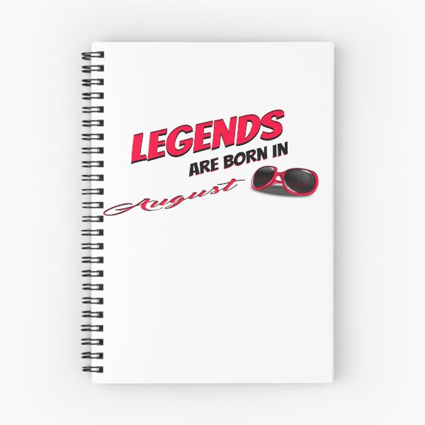 Item preview, Legends Are Born In August Tee, For all those Born in August designed and sold by hossam ayed.