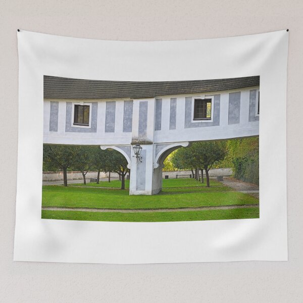 Item preview, walls of castle in Cesky Krumlov Czech Republic designed and sold by goceris.