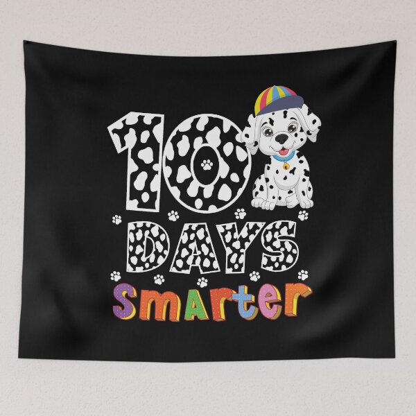 Item preview, 101 Days Smarter Dalmatian (101 Days Of School Gift) designed and sold by i-longmanshop.