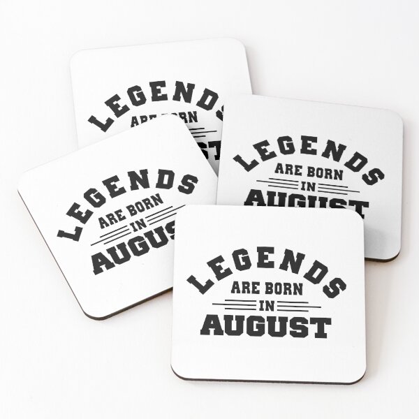 Item preview, Legends are born in august designed and sold by BandiRock.
