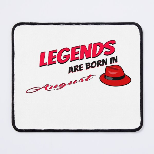 Item preview, Legends Are Born In August Tee, For all those Born in August designed and sold by hossam ayed.