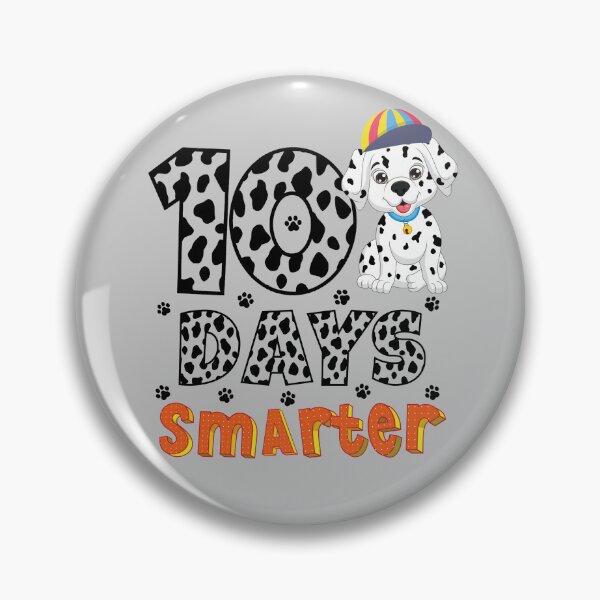 Item preview, 101 Days Smarter Dalmatian (101 Days Of School Gift) designed and sold by i-longmanshop.
