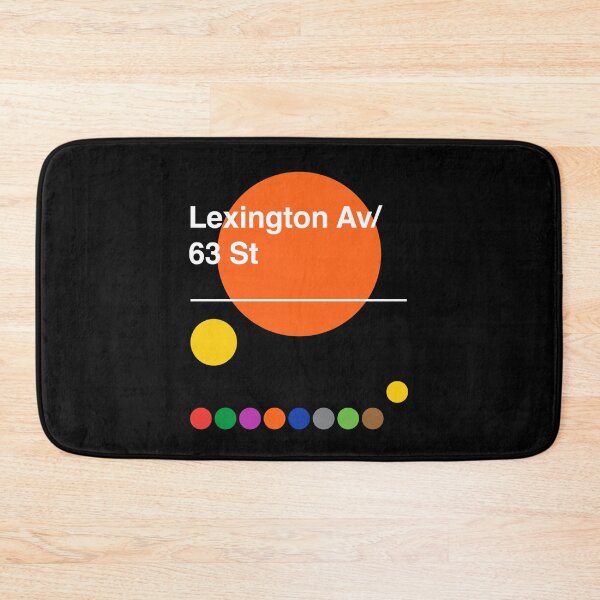 Item preview, Lexington Avenue 63rd Street Manhattan New York Subway designed and sold by ClickForMore.