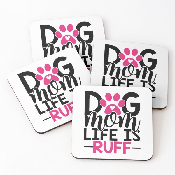 Item preview, Dog Mum Ruff | Personalised Funny Pet Mom designed and sold by BeingCoffee.
