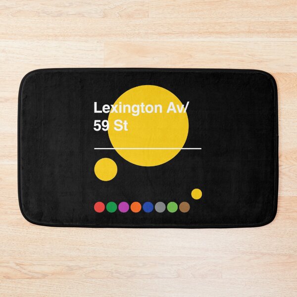 Item preview, Lexington Avenue 59th Street Manhattan New York Subway designed and sold by ClickForMore.