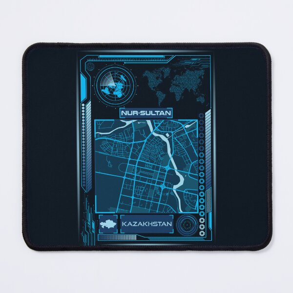 Item preview, NUR-SULTAN Map Kazakhstan designed and sold by hatimelhag.