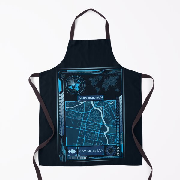 Item preview, NUR-SULTAN Map Kazakhstan designed and sold by hatimelhag.