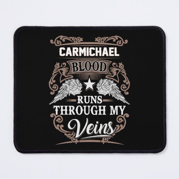 Item preview, Carmichael Name T Shirt - Carmichael Blood Runs Through My Veins  Gift Item Tee designed and sold by hautalachante.