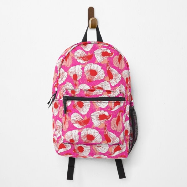 Item preview, Preppy Room Decor - Pink Red Windy petals Repeat Pattern designed and sold by Shop Your Aesthetic.