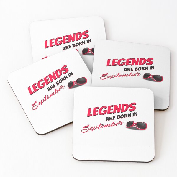 Item preview, Legends Are Born In september Tee, For all those Born in september designed and sold by hossam ayed.