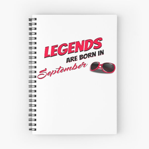 Item preview, Legends Are Born In september Tee, For all those Born in september designed and sold by hossam ayed.