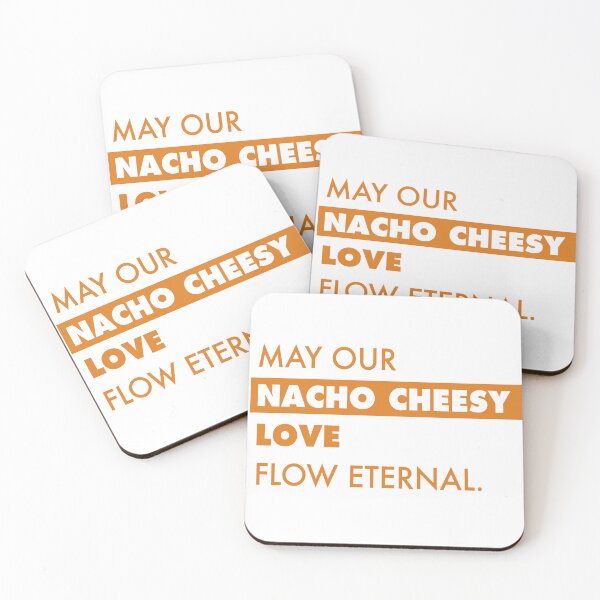 Item preview, May Our Nacho Cheesy Love Flow Eternal - Anniversary Valentine's V-Day Card - Funny Birthday Card - Greeting Card - Celebration Romantic Gift designed and sold by advernaut.