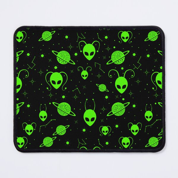Item preview, Wonderful Green Alien Universe . Wondrous Cosmos With Planet and Stars designed and sold by lipemo.