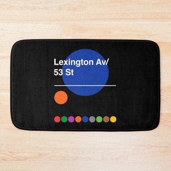 Item preview, Lexington Avenue 53rd Street Manhattan New York Subway designed and sold by ClickForMore.