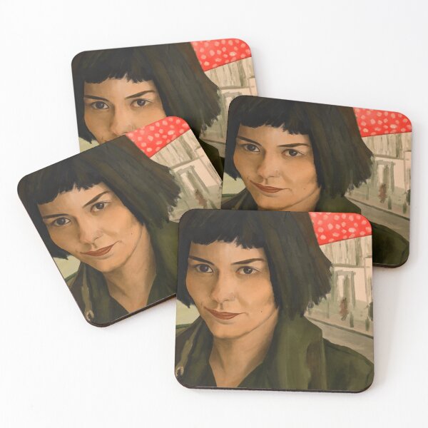 Item preview, Amélie Poulain Digital Painting designed and sold by MaritaScribbles.