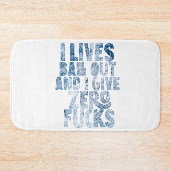 Item preview, Big mouth I live Balls out and i give zero f*cks i don't give a f*ck Jay Bilzerian  designed and sold by fahadabu.