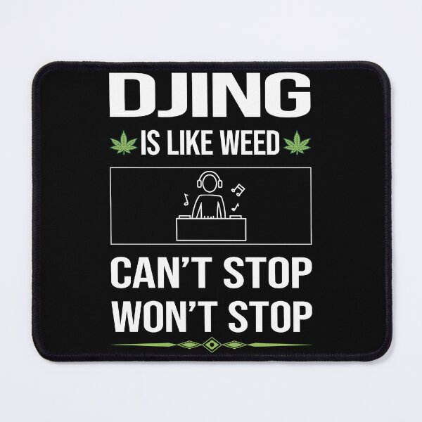 Item preview, Funny Can't Stop Djing DJ Disc Jockey Deejay designed and sold by ArydeaNoriega.