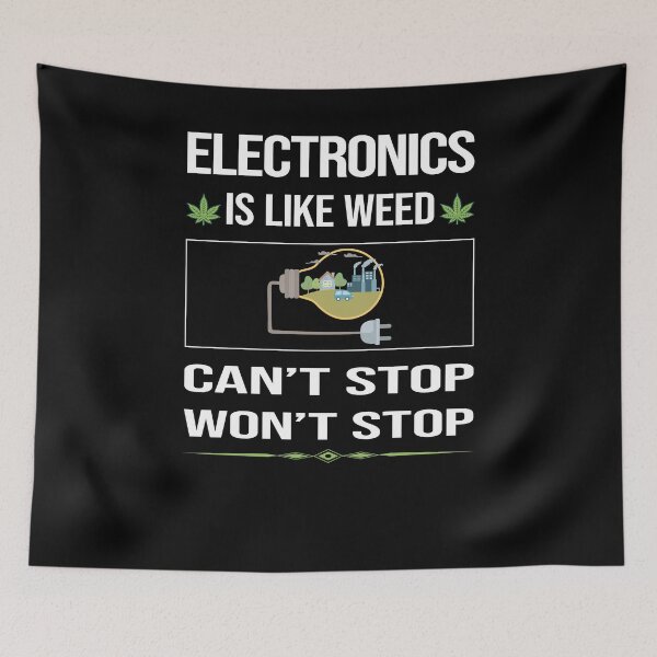 Item preview, Funny Can't Stop Electronics designed and sold by ArydeaNoriega.