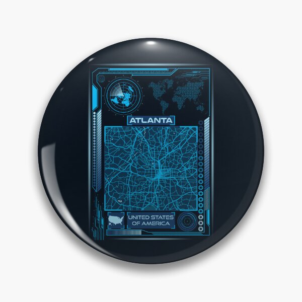 Item preview, Atlanta Map USA designed and sold by hatimelhag.