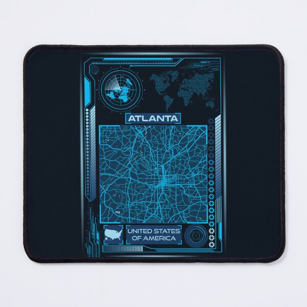 Item preview, Atlanta Map USA designed and sold by hatimelhag.