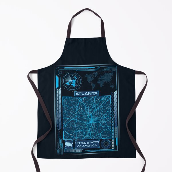 Item preview, Atlanta Map USA designed and sold by hatimelhag.