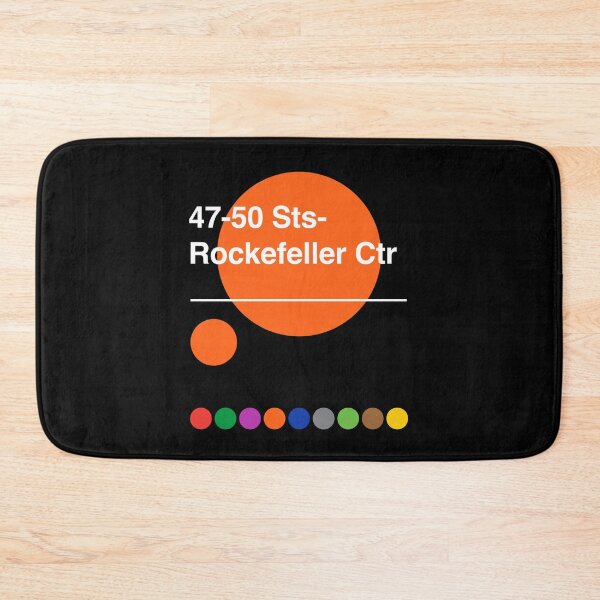 Item preview, 47-50 Streets Rockefeller Center Manhattan New York Subway designed and sold by ClickForMore.