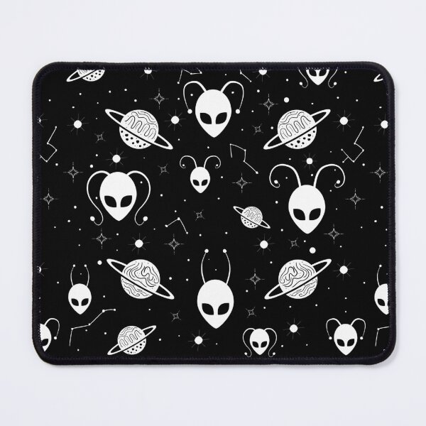 Item preview, Amazing Aliens In The Universe With Planet And Stars - Black designed and sold by lipemo.