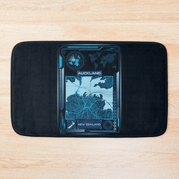 Item preview, Auckland Map New Zealand designed and sold by hatimelhag.