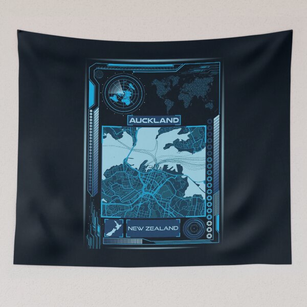 Item preview, Auckland Map New Zealand designed and sold by hatimelhag.