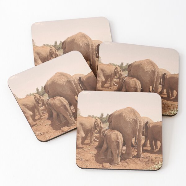 Item preview, Serengeti Elephant Meeting designed and sold by Nujabes2010.