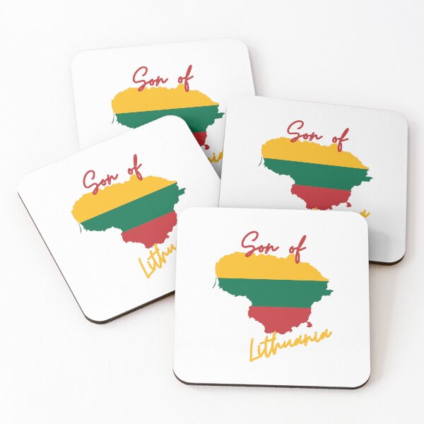 Item preview, Son of Lithuania Map Flag designed and sold by NovawayDirect.
