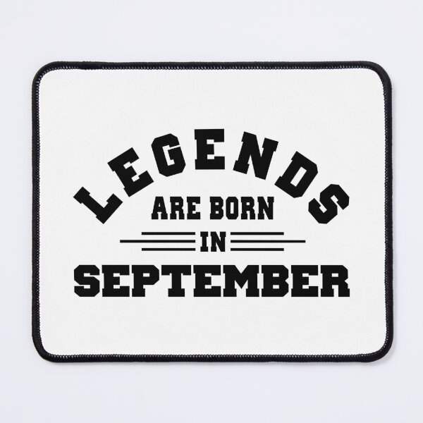 Item preview, Legends are born in september designed and sold by BandiRock.
