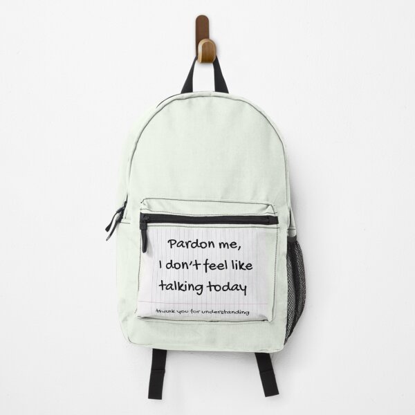 Item preview, I don't feel like talking today designed and sold by Bee-bud.