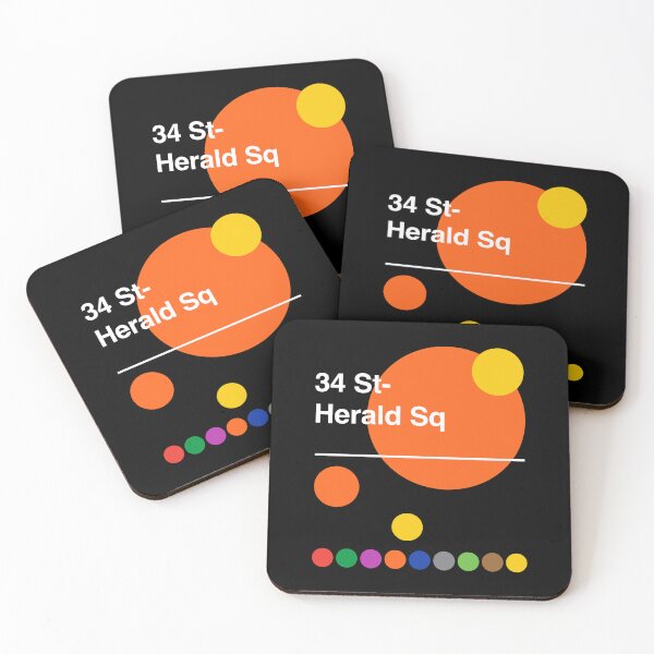 Item preview, 34th Street Herald Square Manhattan New York Subway designed and sold by ClickForMore.
