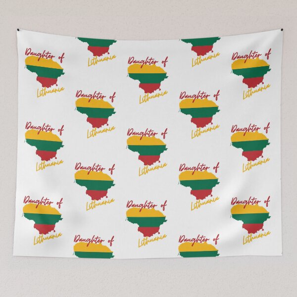 Item preview, Daughter of Lithuania Map Flag designed and sold by NovawayDirect.