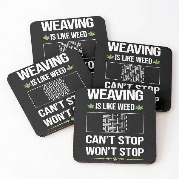 Item preview, Funny Can't Stop Weaving designed and sold by FulviaContreras.
