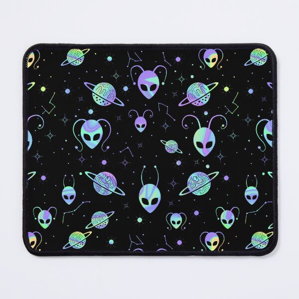 Item preview, Holographic Alien Universe . Cosmos with planet and stars. designed and sold by lipemo.