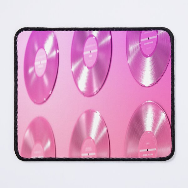 Item preview, Preppy Room Decor -	Vinyl Records Pink designed and sold by Shop Your Aesthetic.
