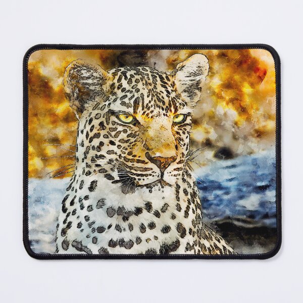 Item preview, Watercolor Leopard designed and sold by yousseftalat2.
