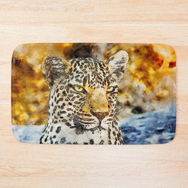 Item preview, Watercolor Leopard designed and sold by yousseftalat2.