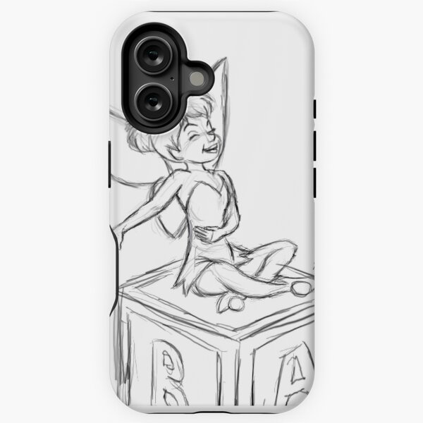 Vista previa del artículo con la obra «Tinkerbell Sketch», diseñado y vendido por APParky.