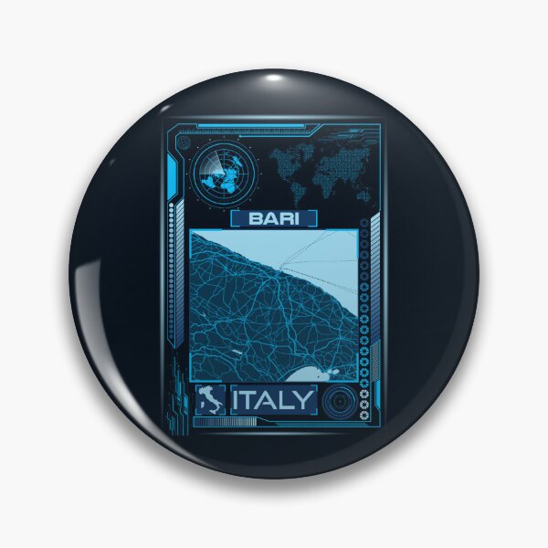 Item preview, Bari Map Italy designed and sold by hatimelhag.
