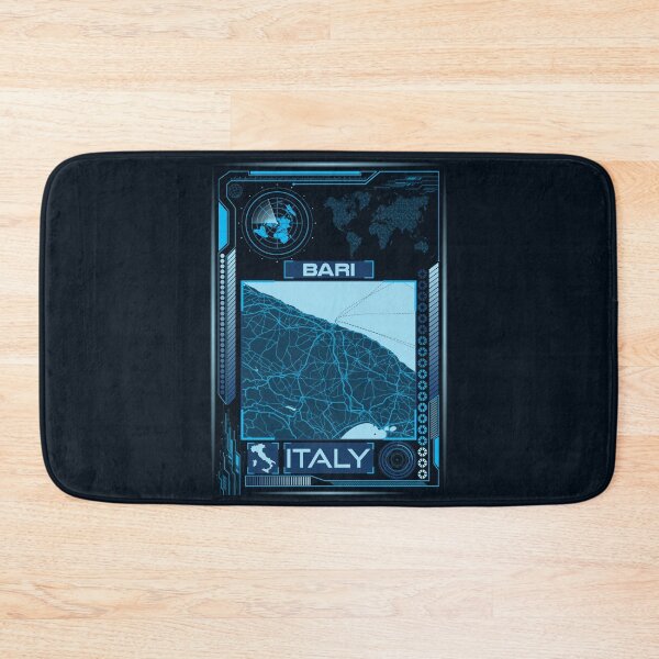 Item preview, Bari Map Italy designed and sold by hatimelhag.