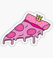 Just Pink Pizza Queen ♡♕ Sassy/Trendy/Hipster/Tumblr Meme Sticker