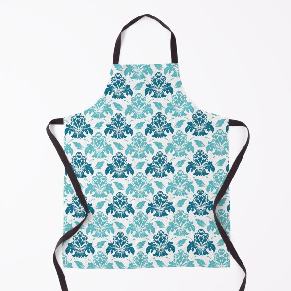 Item preview, Preppy Room Decor - Preppy Blue and Teal damask designed and sold by Shop Your Aesthetic.