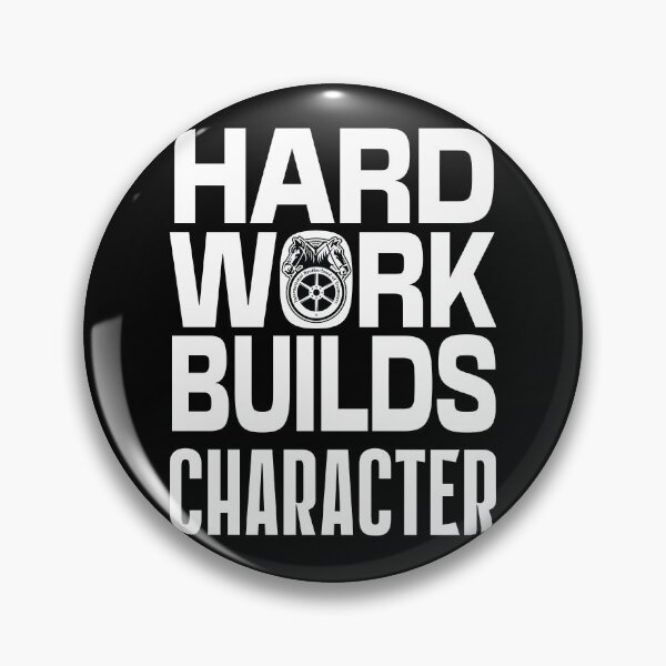 Item preview, Hard work builds character Teamsters union worker gift shirt designed and sold by Cheeky Companions.