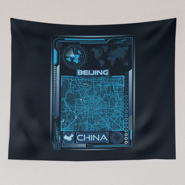 Item preview, Beijing Map China designed and sold by hatimelhag.