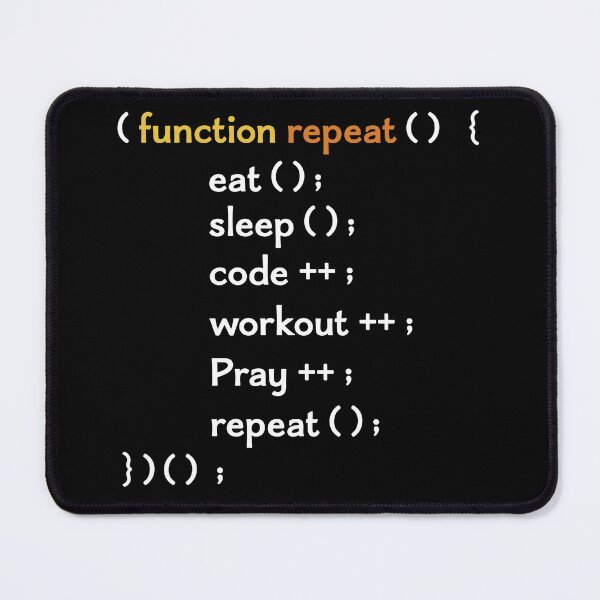 Item preview, Funny Computer Science coding Eat Sleep Code / funny coding function / coding gift idea / increment and progress coding idea designed and sold by anodyle.